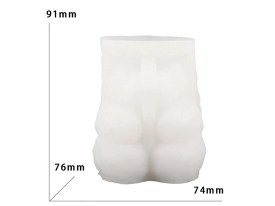 Molde silicona osito grande rosas